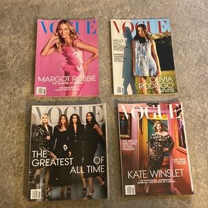Vogue Magazine Bundle - Edition Summer, Aug., Sept., & Oct. 2023